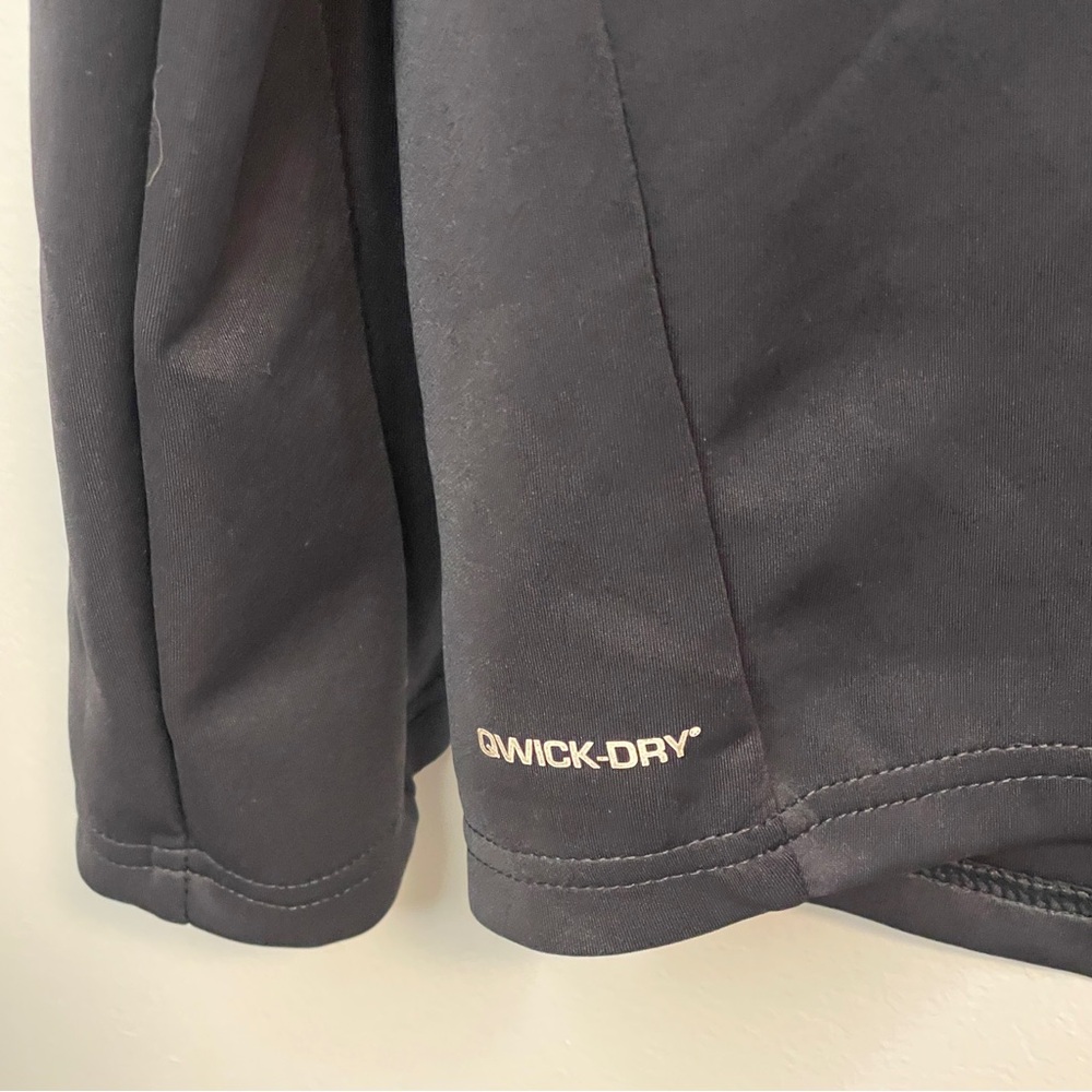 Layer 8 Men's Charcoal Quarter-Zip Pullover - Picture 4 of 5